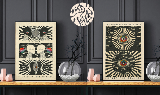 Psychedelic Art Posters Framed