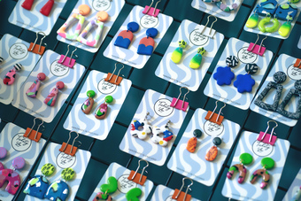 collection of earrings