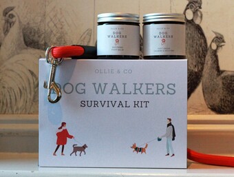 Dog walkers survival gift set