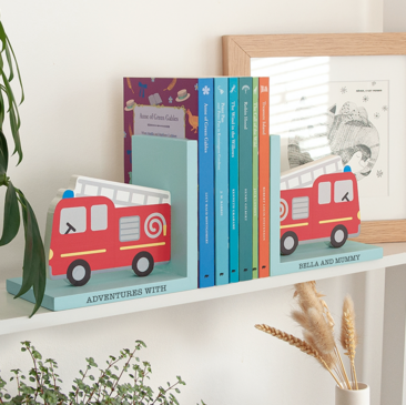 fire engine bookends