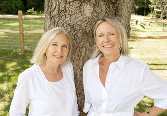 The founders of Retreat Box, Ingela Doyle and Catherine Godbolt