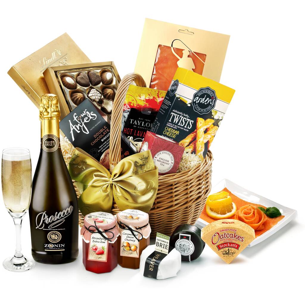 Pembroke Food And Drink Hamper With Prosecco
