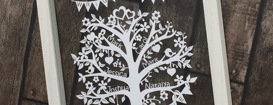 Family Tree Papercut