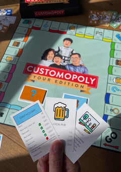 Custom Monopoly Inspired Board Game