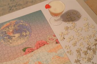 Cocktails and jigsaw