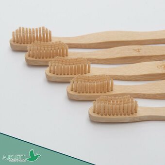 Auklett Bamboo Toothbrushes 