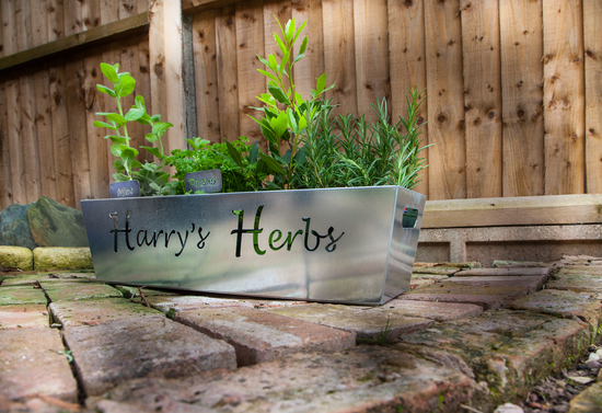 Personalised Herb Tray