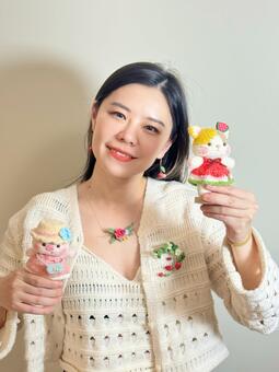 Yina Wan, crochet enthusiast and entrepreneur