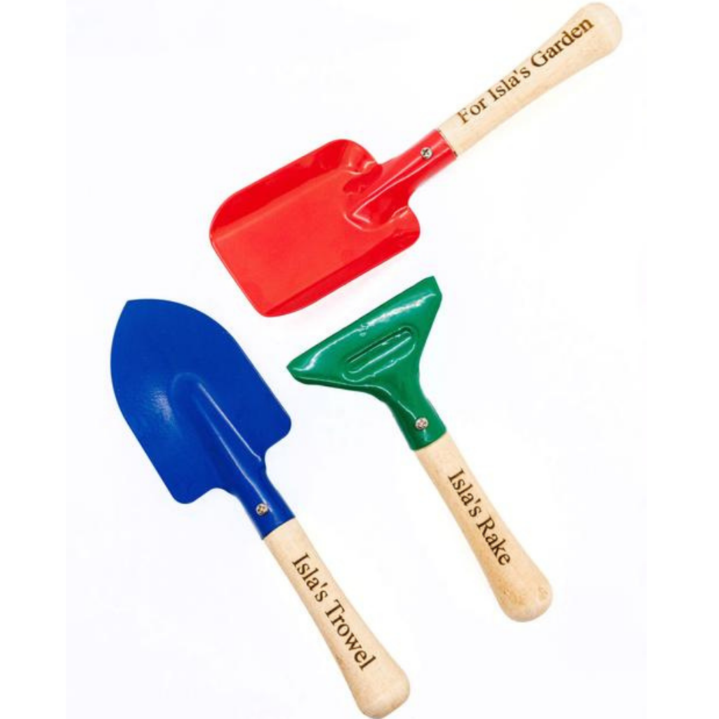 Children's Personalised Gardening Tools