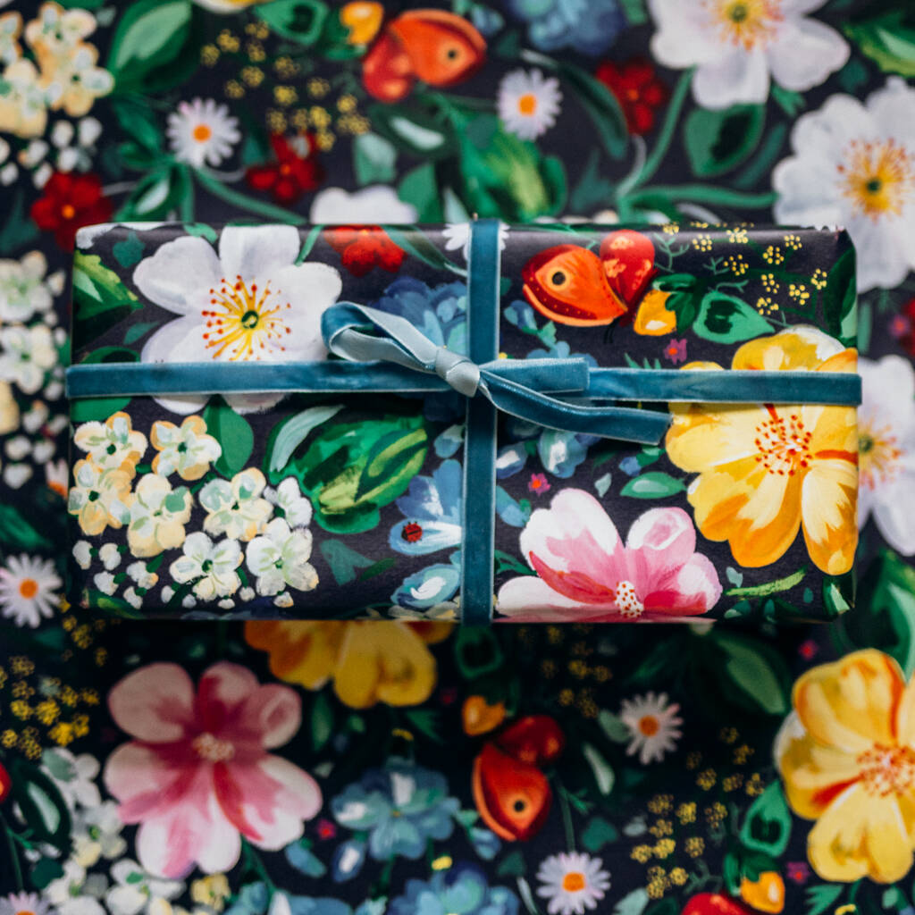 Floral Wrapping Paper