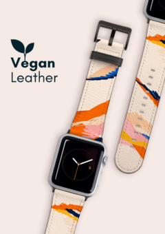 Meant To Be Design Vegan Leather Apple Watch Band
