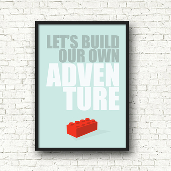 Let's Build Our Own Adventure Print
