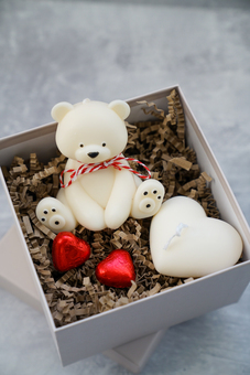 Cute Teddy Bear Soy Wax Candle