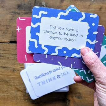 Think and Talk cards