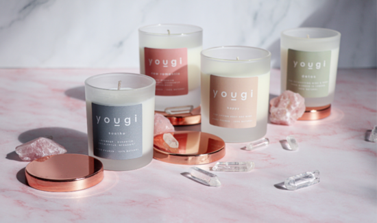 Yougi Discovery Candle set of 4