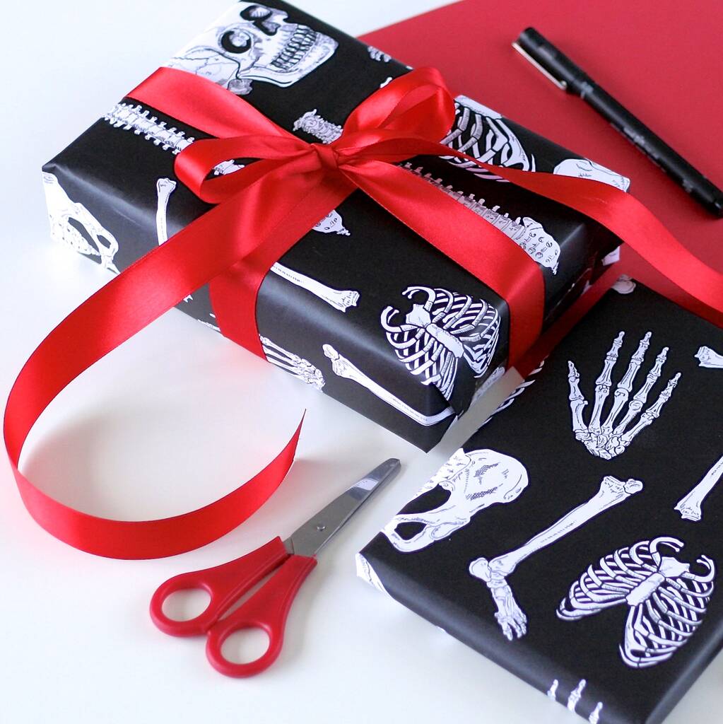 Bones Wrapping Paper