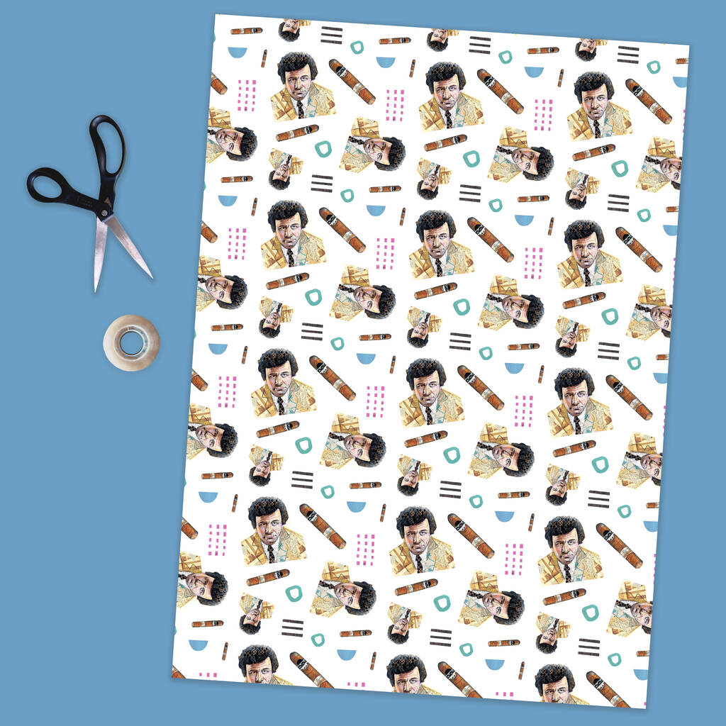 Columbo Wrapping Paper