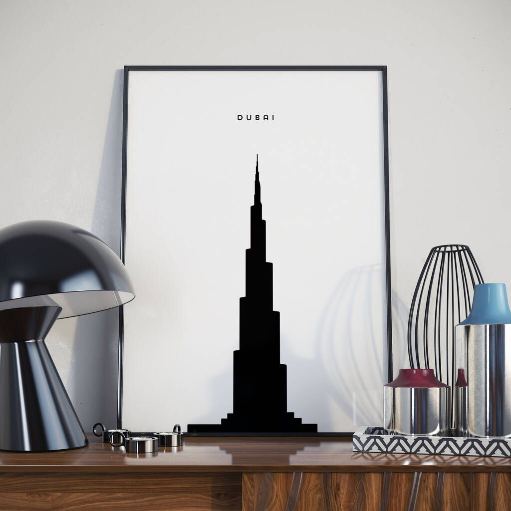 Burj Khalifa, Dubai, Print. Poster | Artwork|