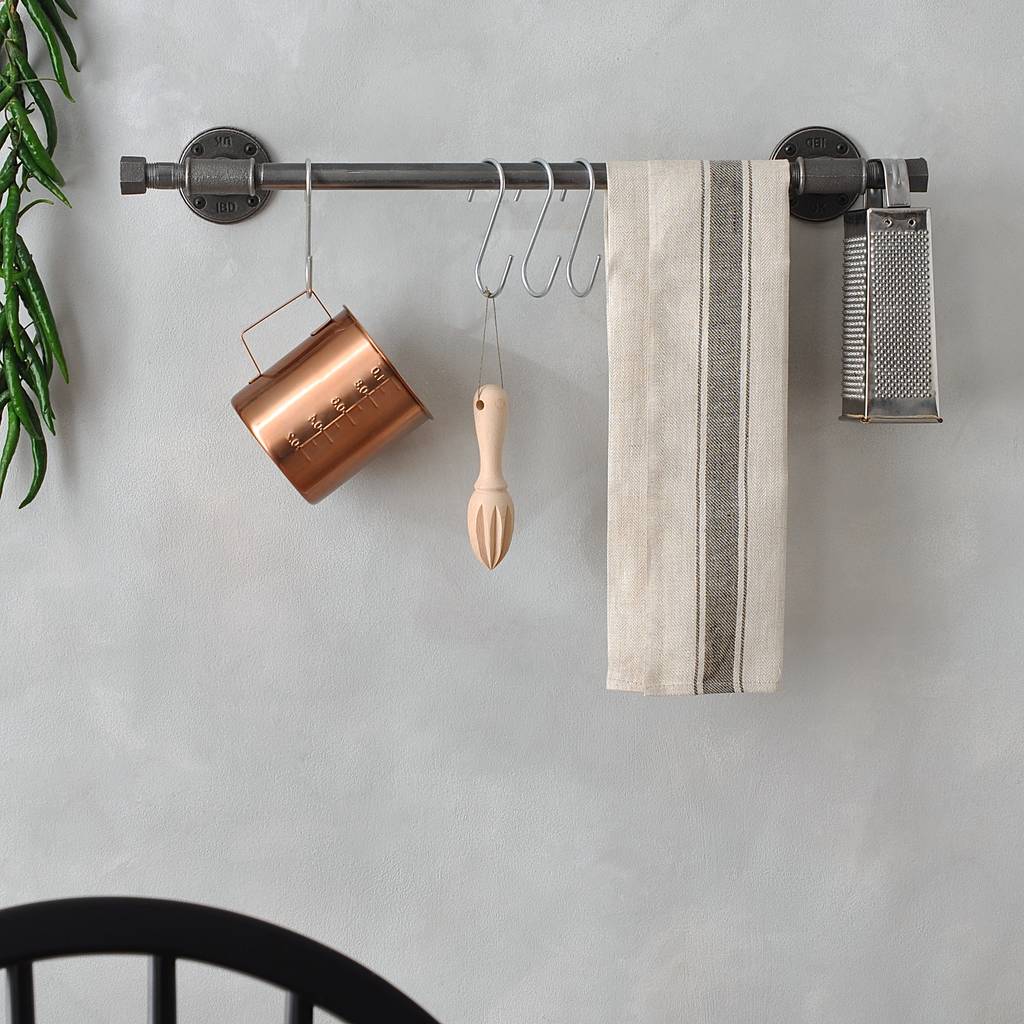 Industrial Kitchen Pan Rail