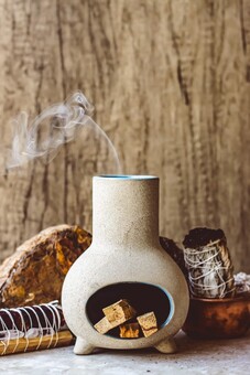 Smudging Mini Chiminea