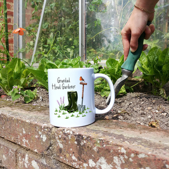 Personalised Head Gardener Mug