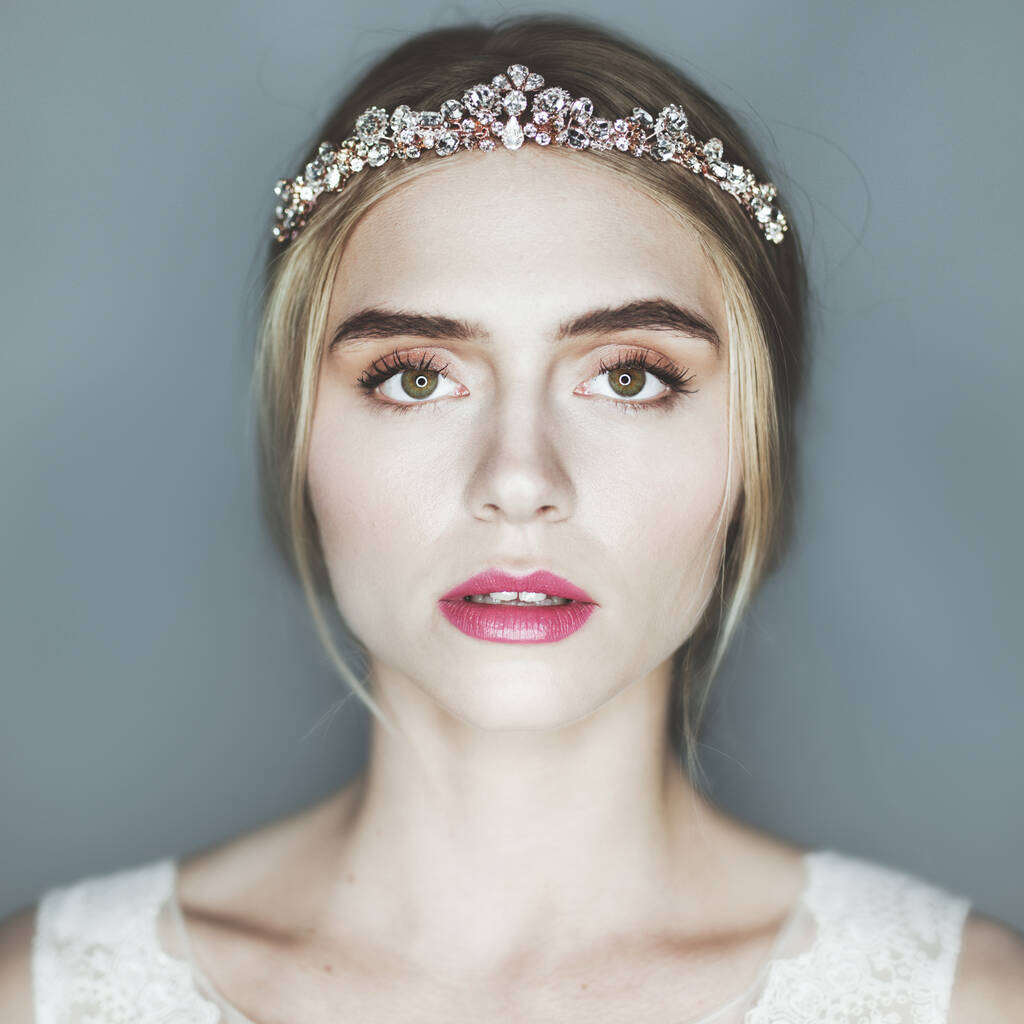 Crystal Wedding Tiara “Luna”
