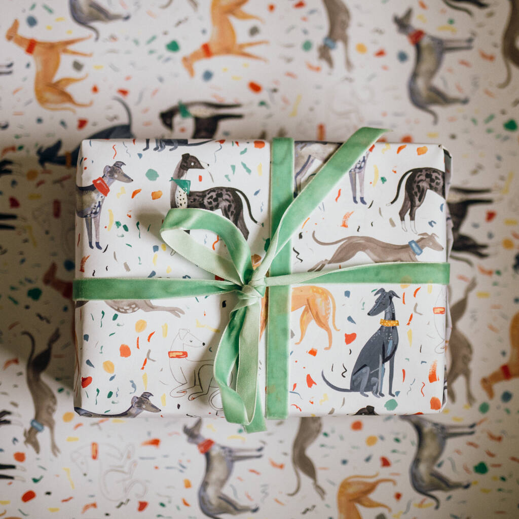 Sighthound Wrapping Paper