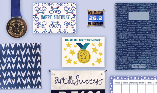 Art Of Your Success gifts and stationery for runners and cyclists