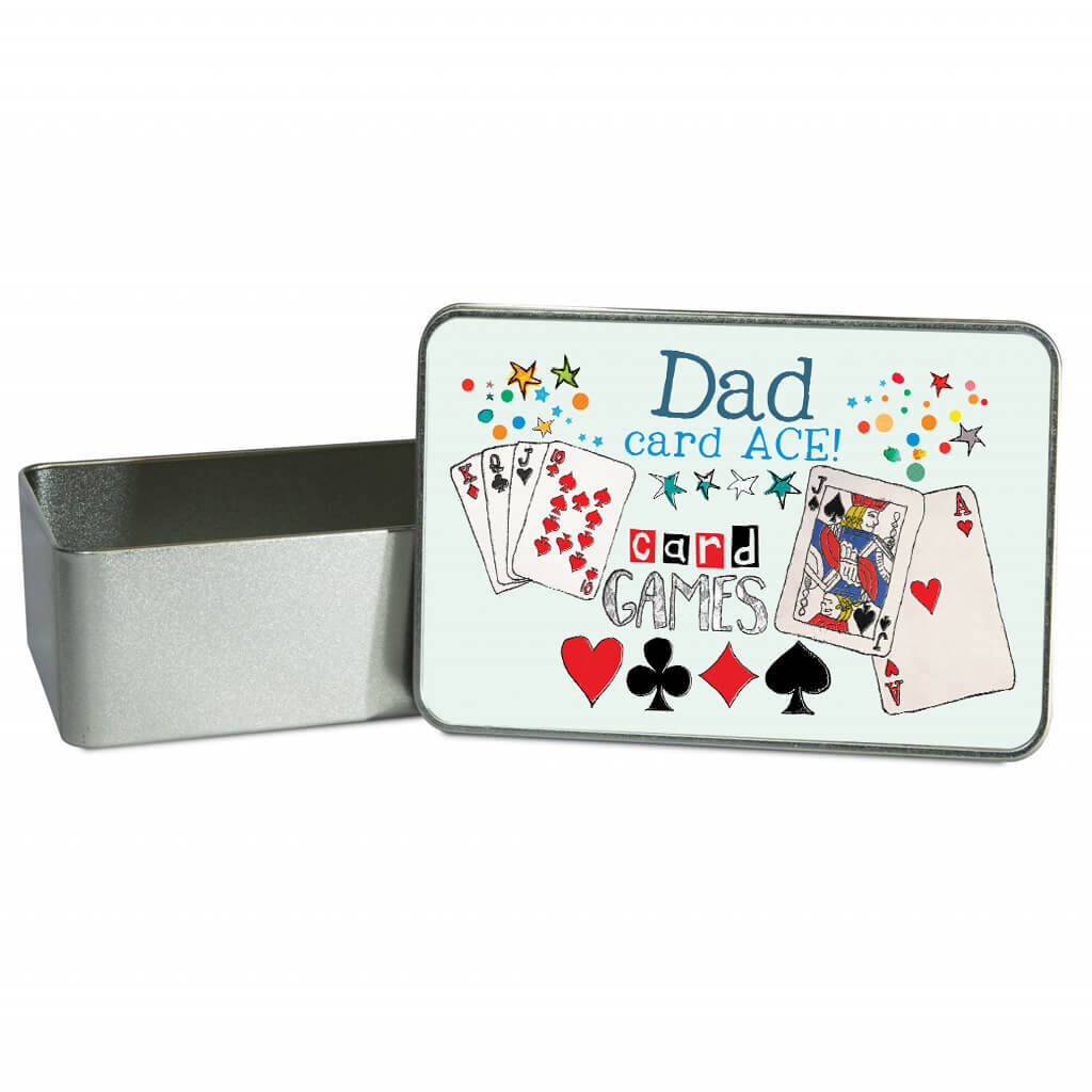 Personalised Card Games Tin