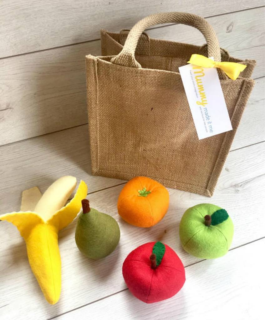 Pretend Play Felt Food Fruit Collection