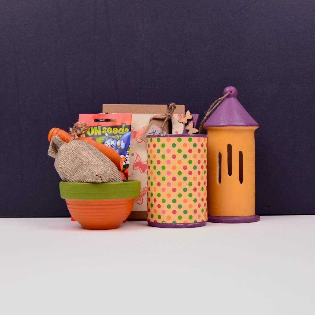 Children's Butterfly House Garden Gift Set  