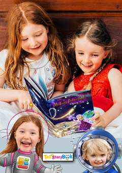 Enjoy your child's reaction when they see themselves in their very own book! 