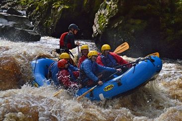 Rafting, Canyoning and Whisky Tasting in the Scottish Highlands