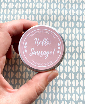 Hello Sausage gift tin