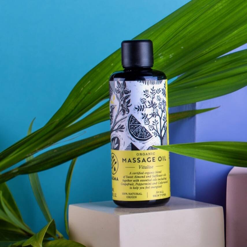 Vitalise Organic Massage Oil