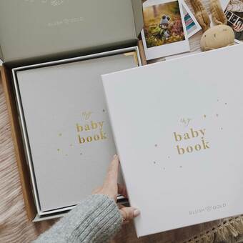 luxury baby book