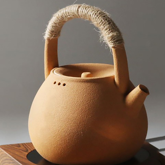 Ceramic teapot - Rope series