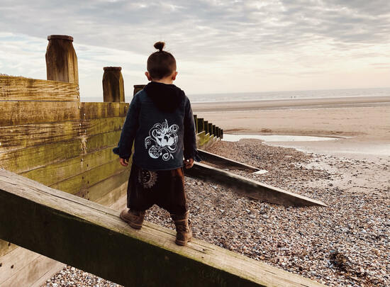 Boho and Bowie, The World Needs a Hug Octopus design, ethical childrens clothing