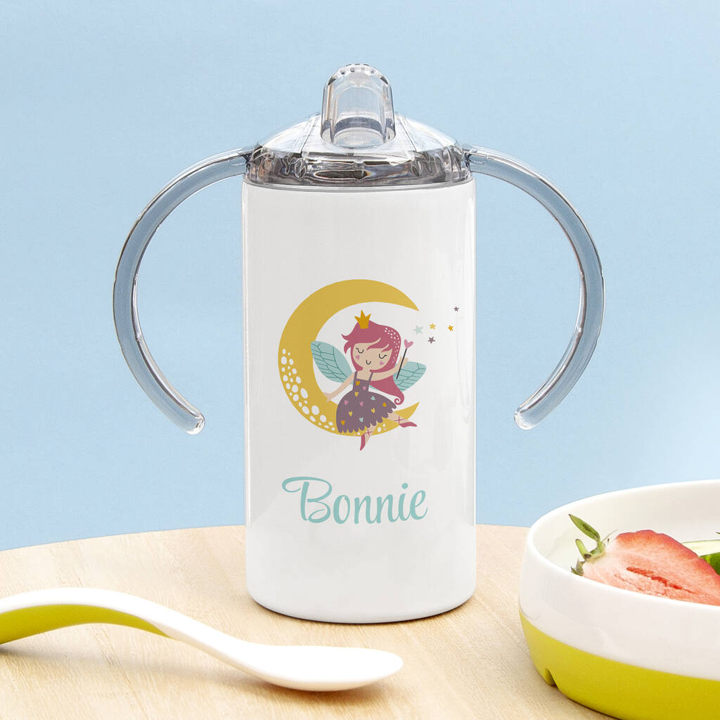 Personalised Fairy Kids Sippy Cup