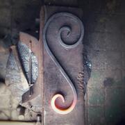 Hand Forged Scroll