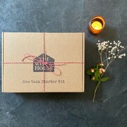Eco Geek Brown Box & String Packaging