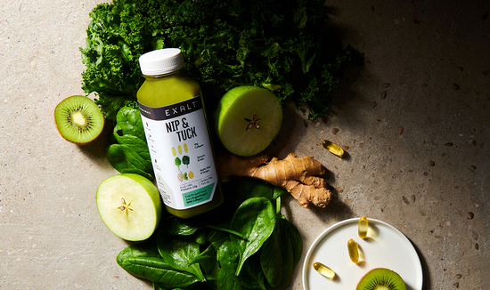 Green Juice With Collagen - Nip & Tuck