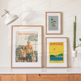 Personalised prints celebrating your travels