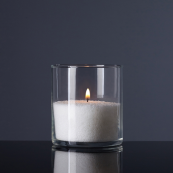 refillable & reusable candle wax and organic wicks