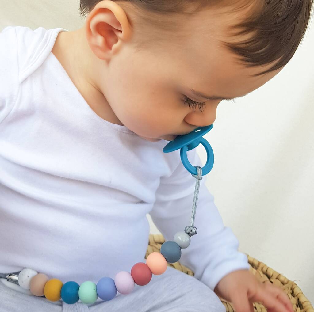 Muted Rainbow Dummy Clip