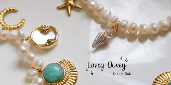 Lovey Dovey's Italian Inspired Custom Charm Necklace! 