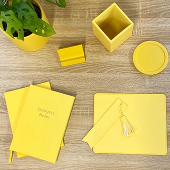 Matching Desk Set - Yellow 