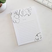 A6 Monstera To Do List Notepad