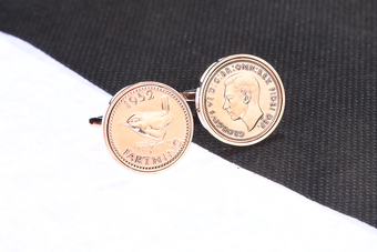 Farthing Cufflinks