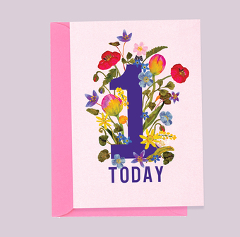 One Today Botanical Card